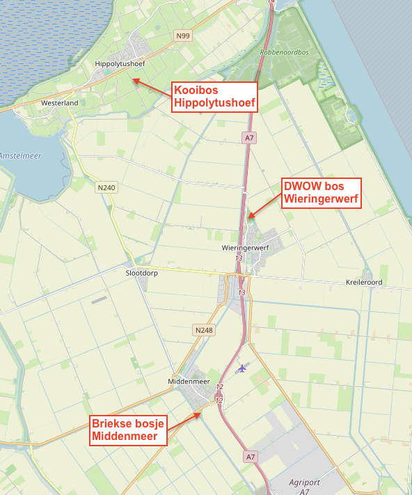 Dorpsbosjes onderhoud 2025