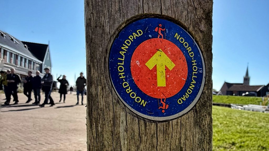 Markering Noord-Hollandpad