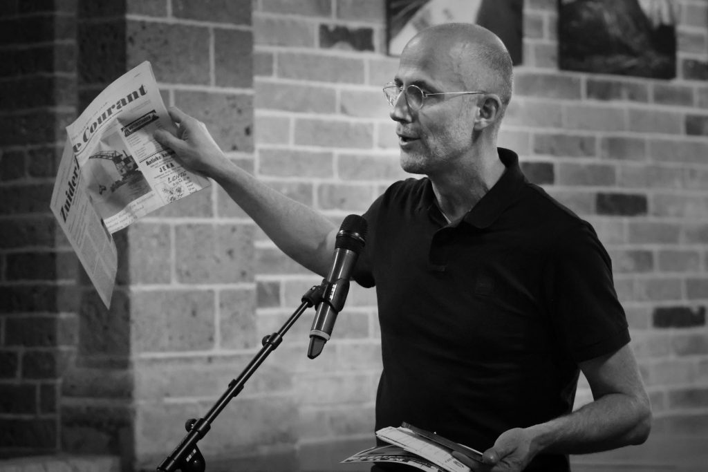 Mannen van Basalt - tentoonstelling Robert Leever aan het woord - foto Kenneth Stamp