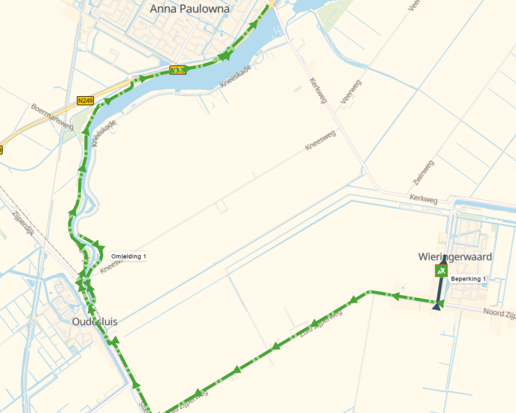 Wieringerwaard - Molenweg - beperking 2 - 27 juni