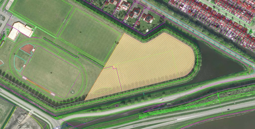 Randweg Anna Paulowna - tekening