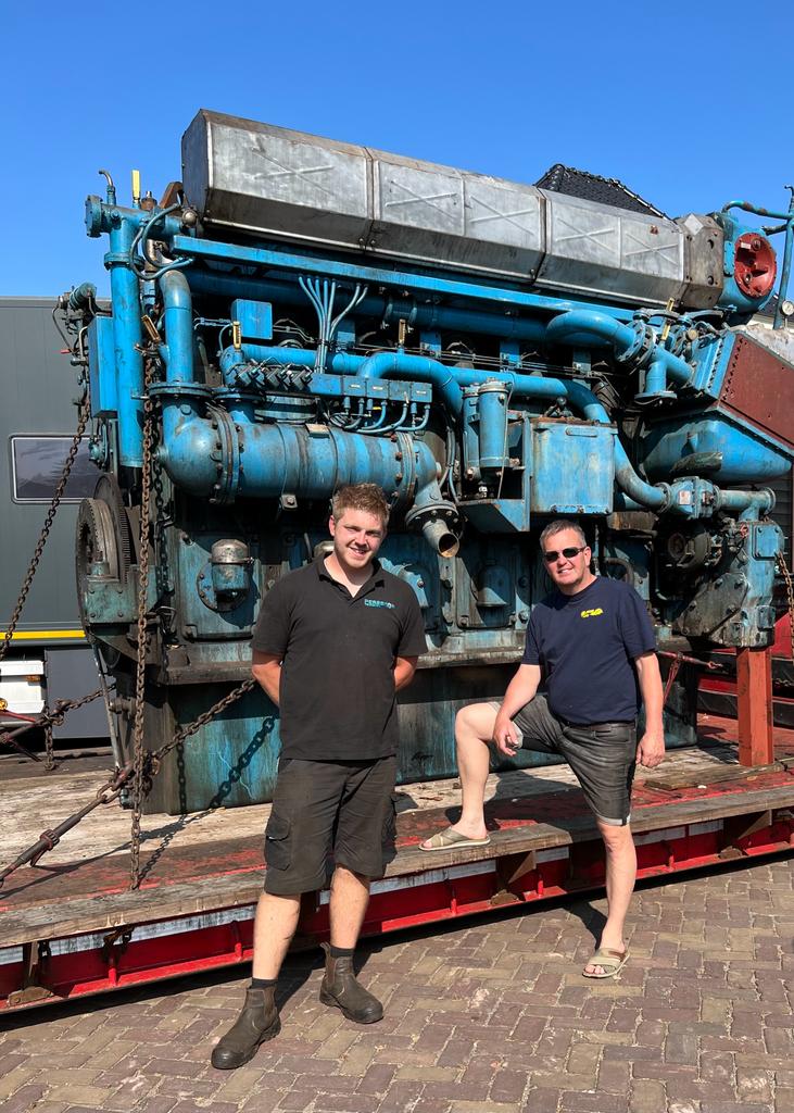 Bas Peetoom met zijn oom