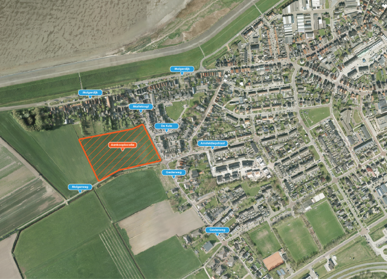 Locatiekaart Martekrogt Den Oever