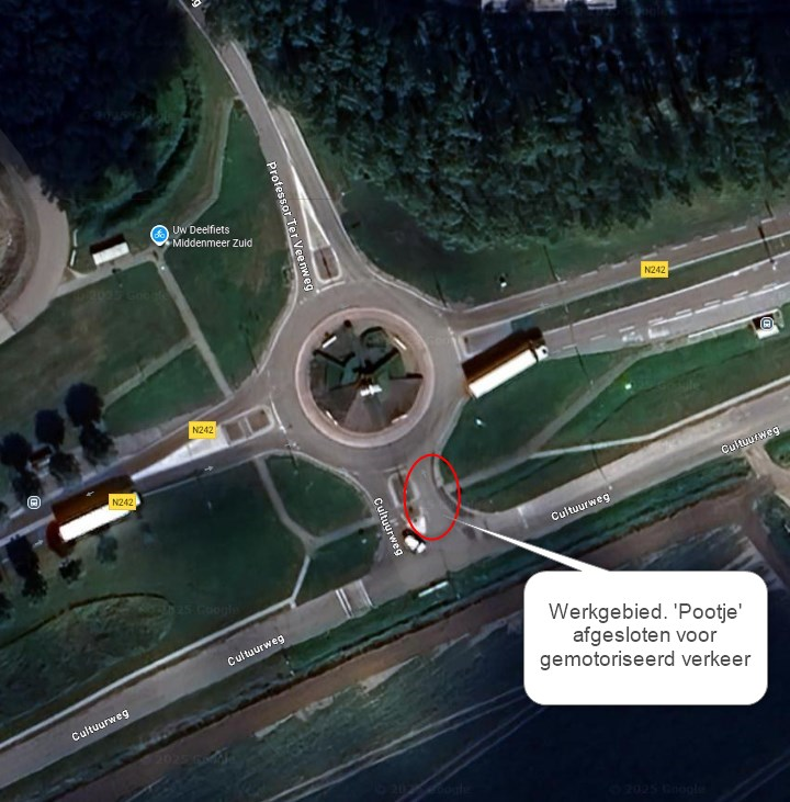 Werkgebied Pootje Cultuurweg in Middenmeer