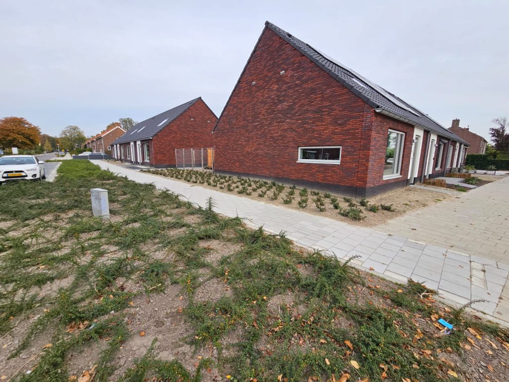 Nieuwe woningen aan de Burg Mijnlieffstraat