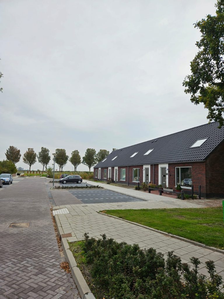 Nieuwe woningen aan de Sportlaan