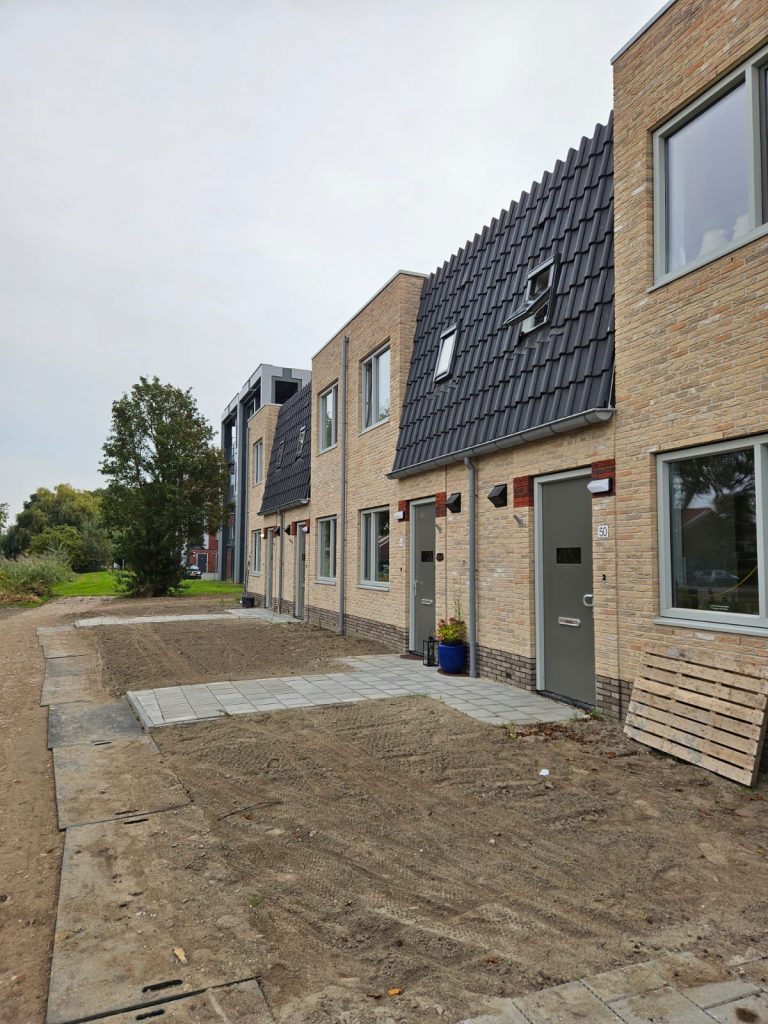 Nieuwe woningen in Anna Paulowna