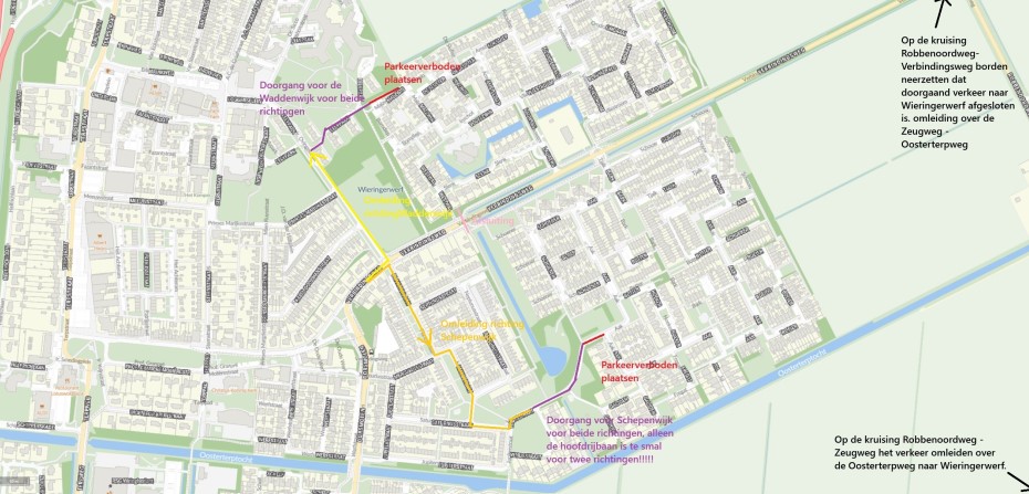 Omleidingsroute Verbindingsweg