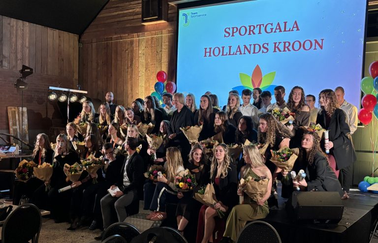Groepsfoto Sportgala Hollands Kroon 2025