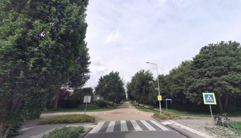 Lantaarnpaal op Nieuwe Niedorperweg