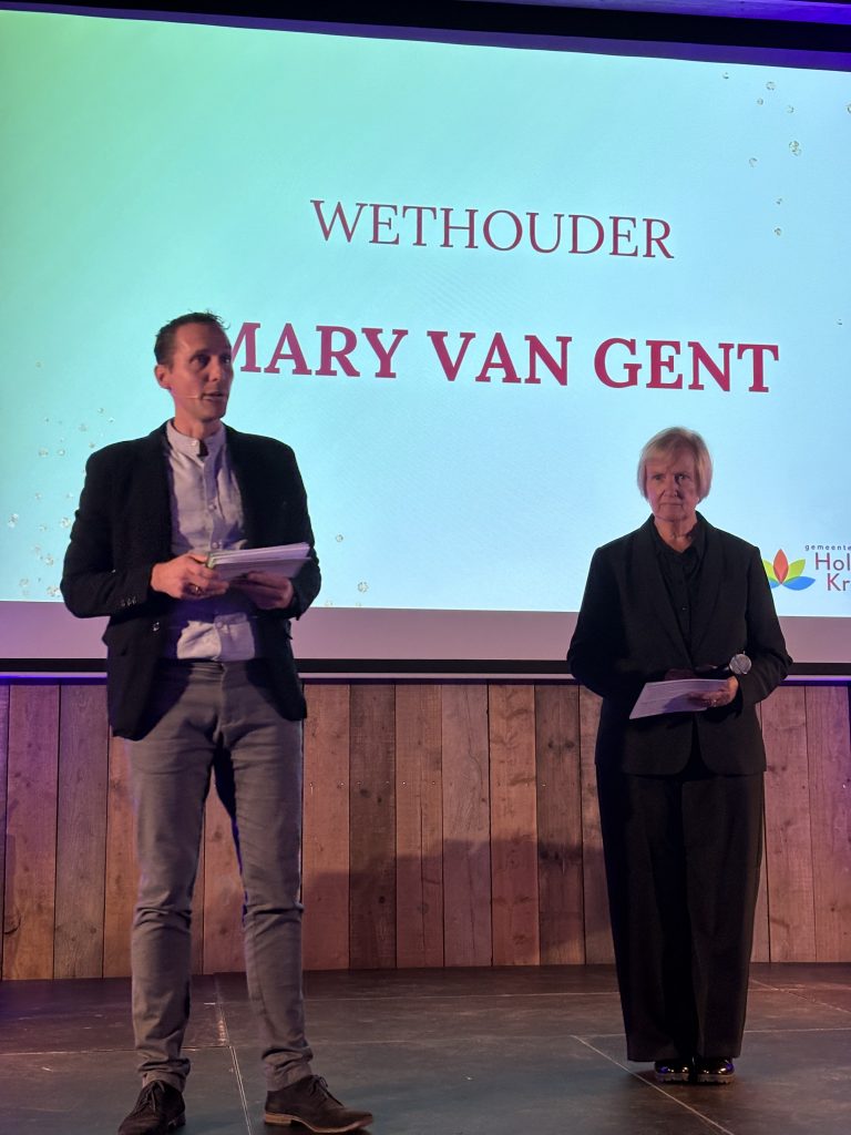 Raymond Koen - Topsport coördinator en oud atleet samen met Mary van Gent
