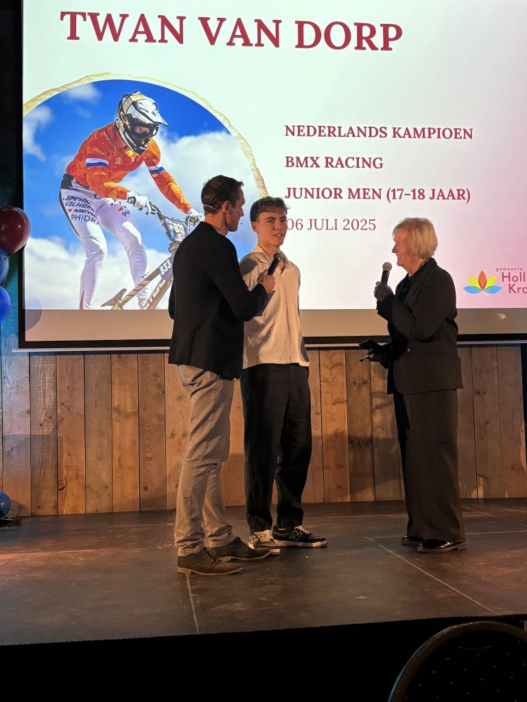 Twan van Dorp - Nederlands Kampioen BMX racing junior men