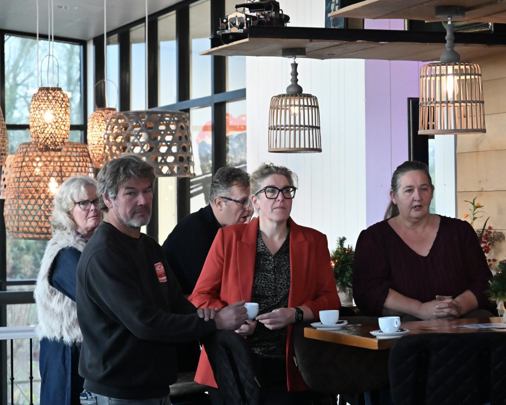 aanwezigen bij ondernemersontbijt 2025