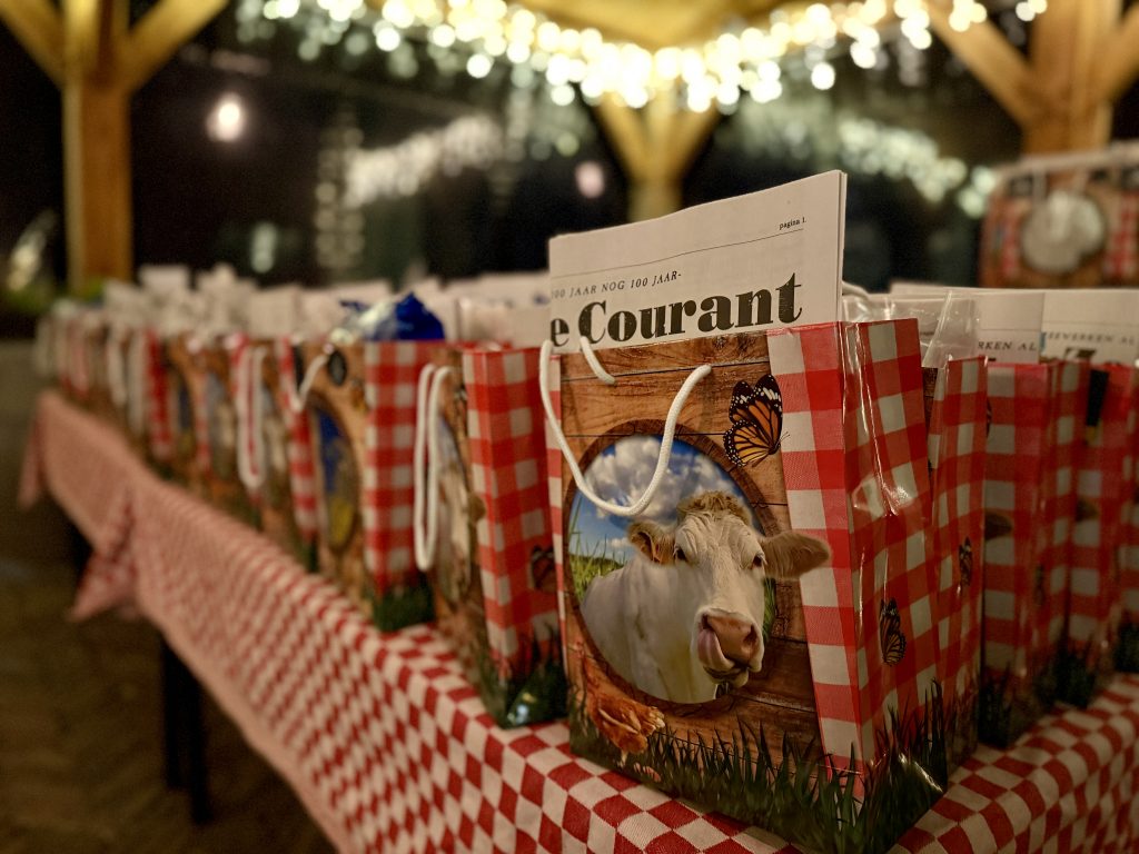 Goodiebags staan klaar - bijeenkomst evenementen