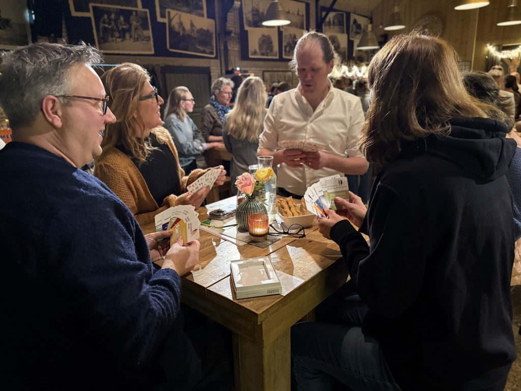 Netwerkbijeenkomst evenementen in de Meerhoeve 2026 - kwartetspel met kaarten