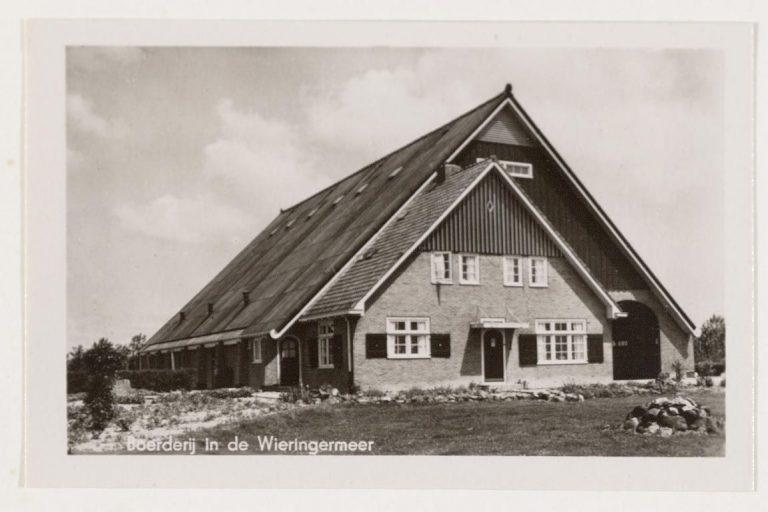 Wieringermeerboerderij archief foto