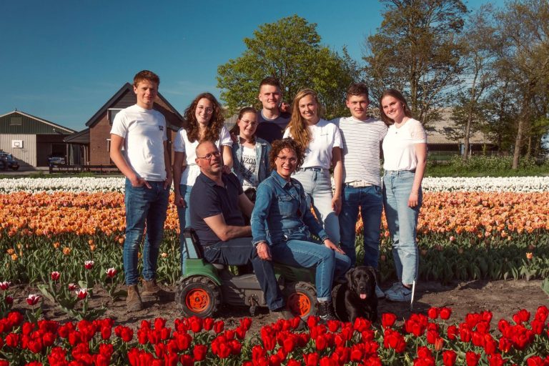 Caroline, man en kinderen