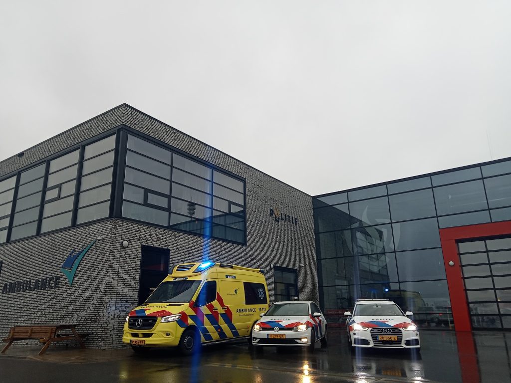 Politie tijdens de Kom Binnen Bij Bedrijven Dagen: ontdek de bedrijven in Hollands Kroon