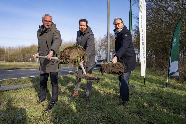 Start aanleg rotonde Middenmeer