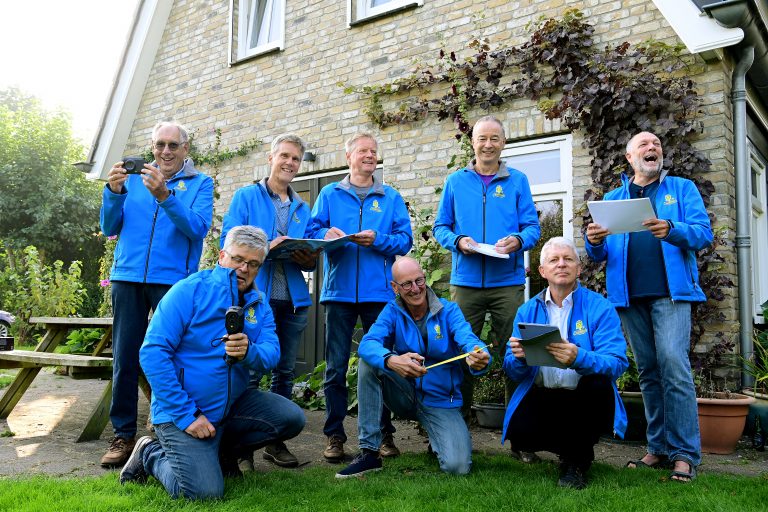 Energiecoaches van hollands kroon bij elkaas in de groep