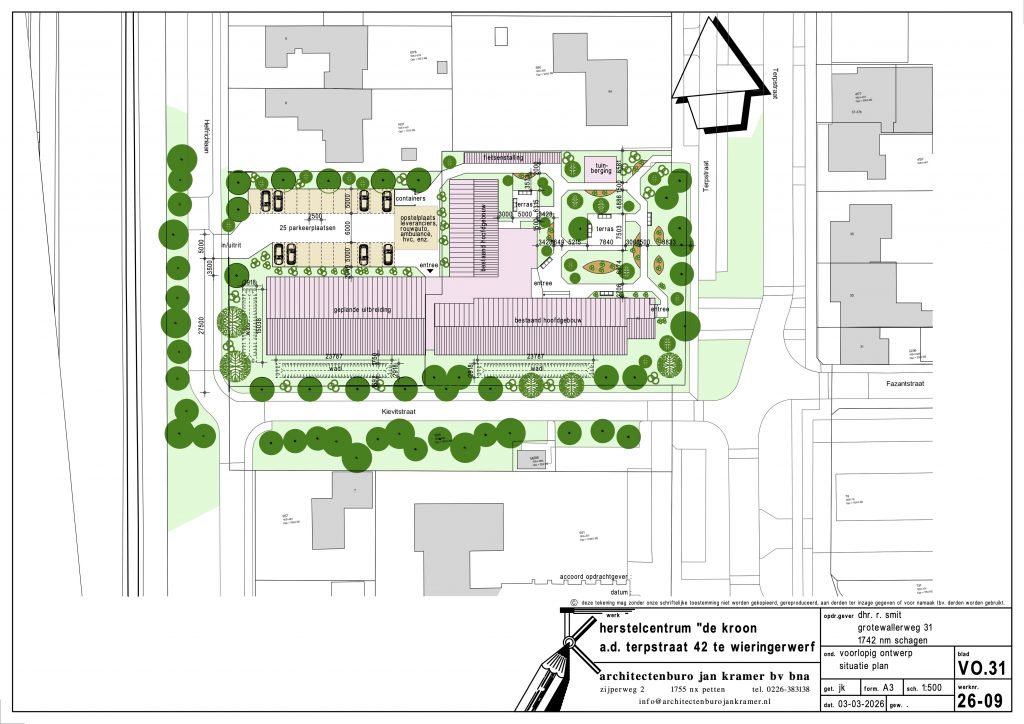 Voorlopig ontwerp De Triangel in Wieringerwerf