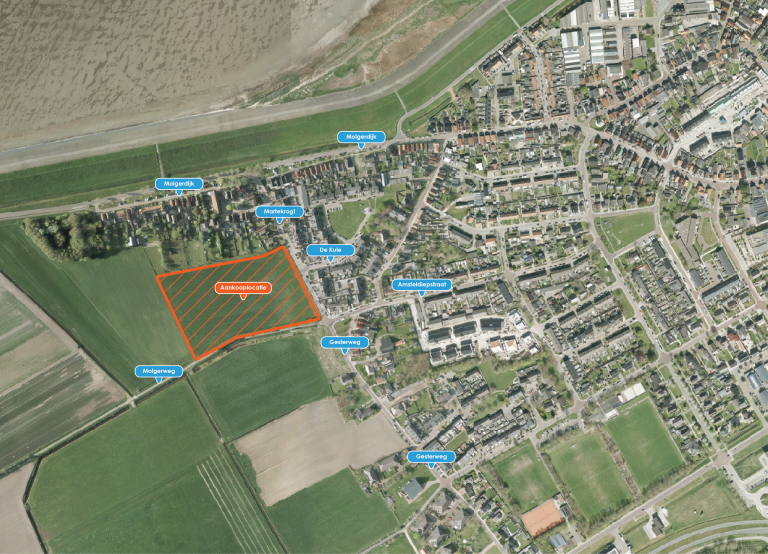 Locatiekaart Martekrogt Den Oever