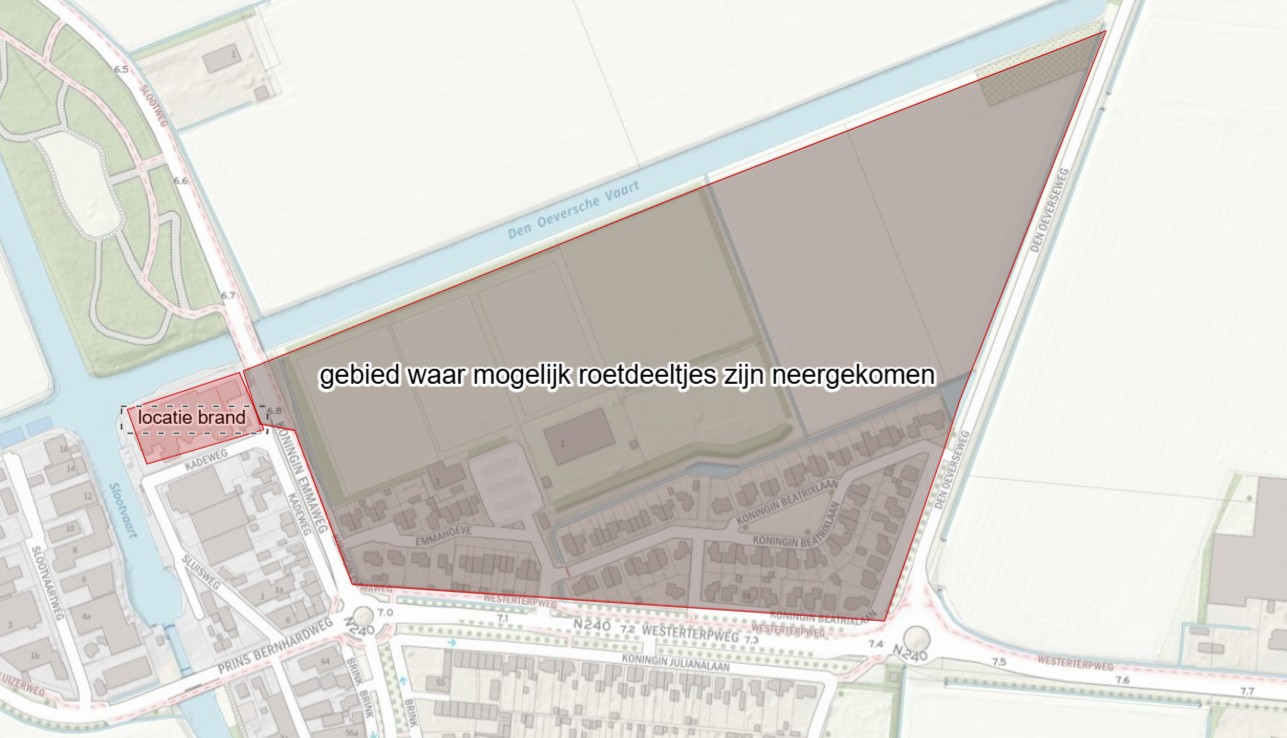 Slootdorp Grote brand loods Kadeweg Slootdorp - Gemeente Hollands Kroon