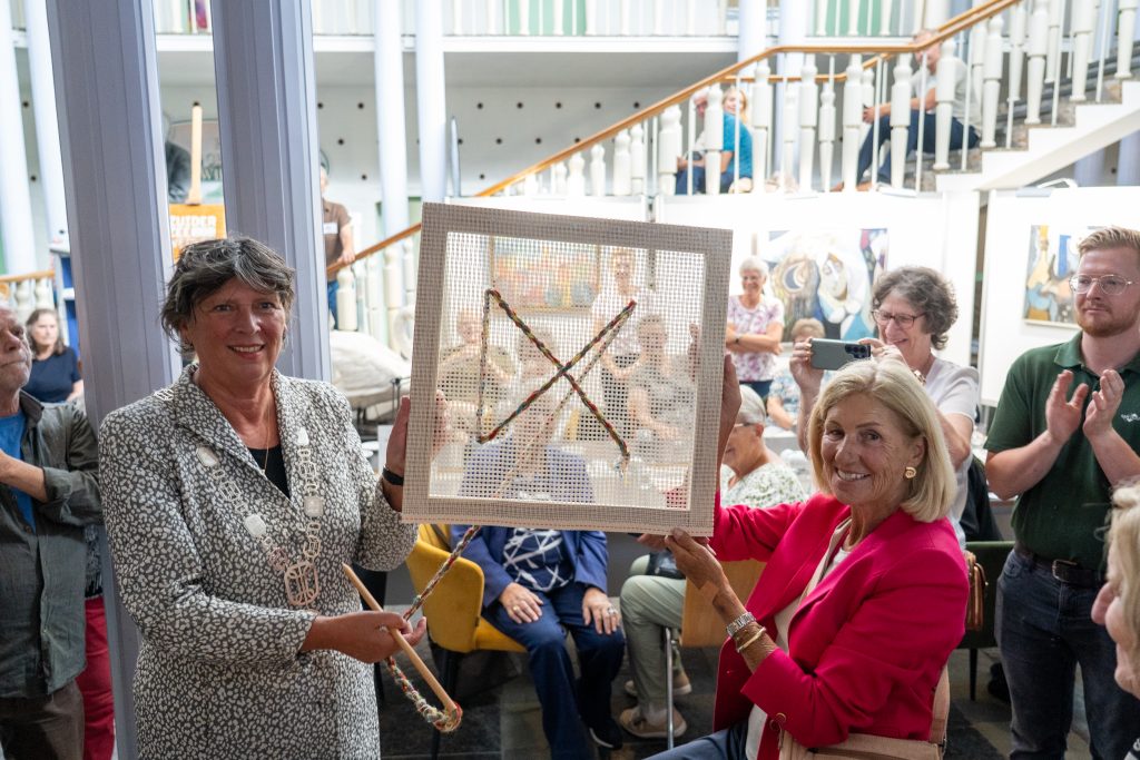 Opening tentoonstelling en start project Voortborduren
