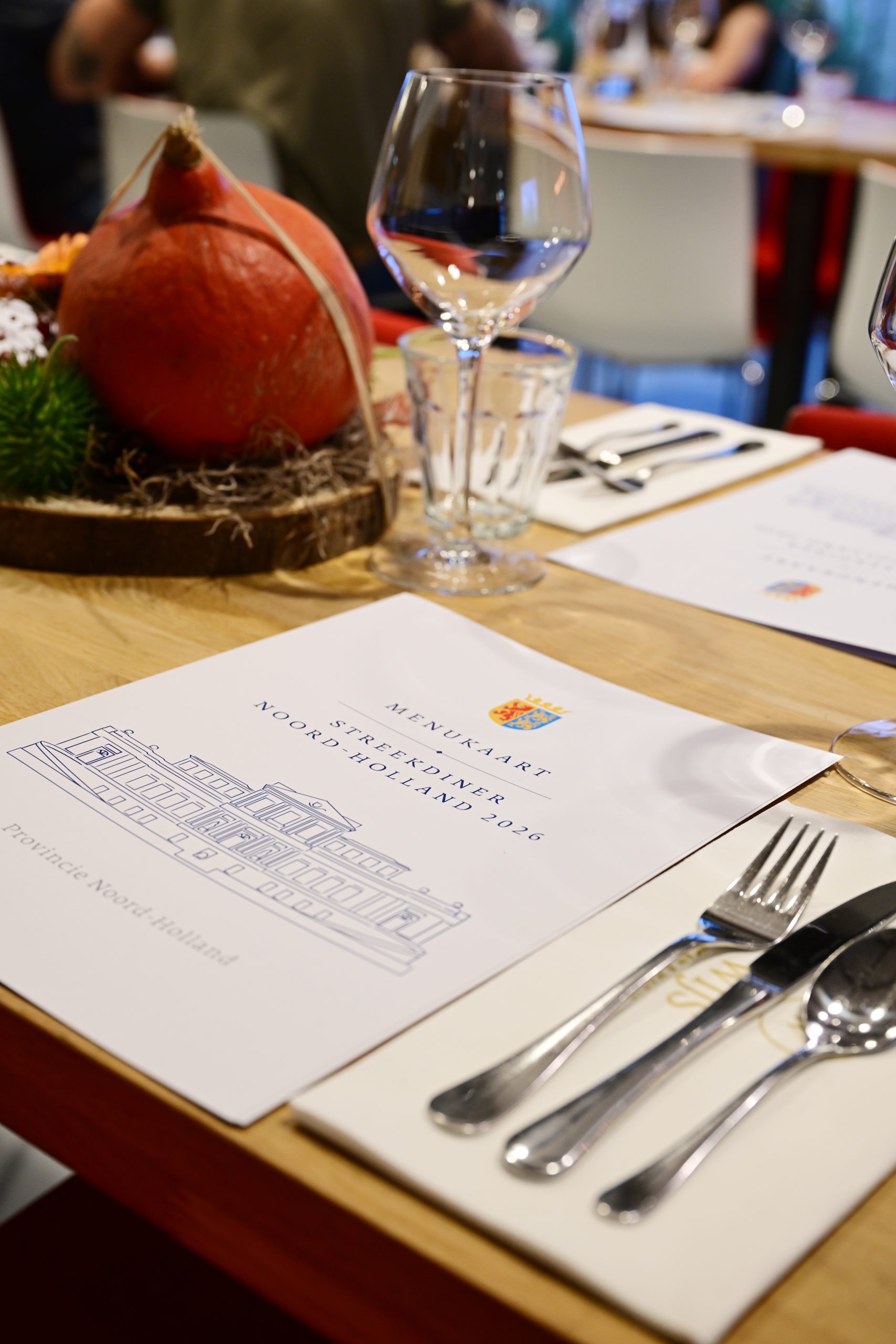 Menukaart Streekdiner 2026