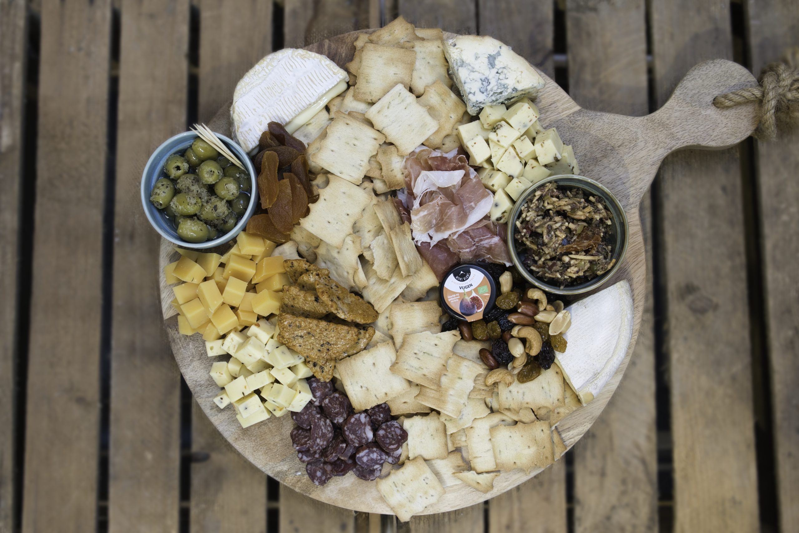 Ronde borrelblank Marleen's kaas en delicatessen