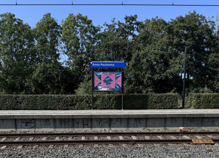 Station Anna Paulowna met spoor